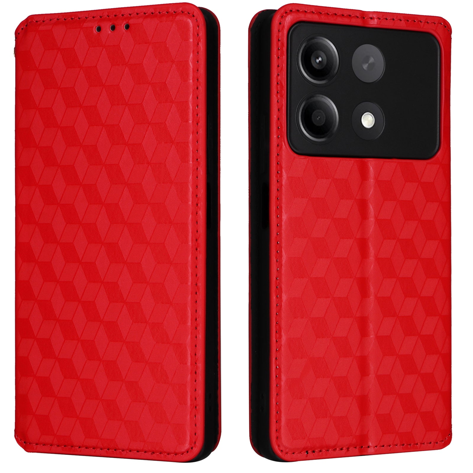 For Xiaomi Redmi Note 13R Pro 5G / Poco X6 Neo 5G Cell Phone Case Stand Anti-Scratch Mobile Phone Cover - Blue
