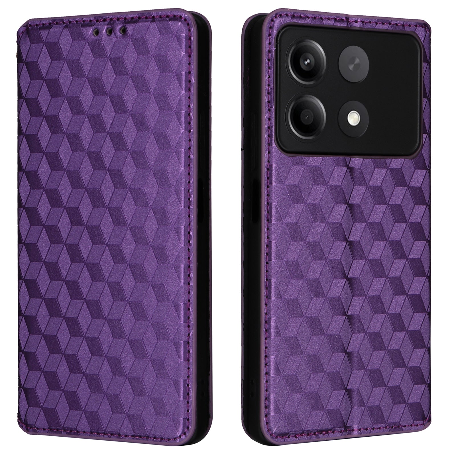 For Xiaomi Redmi Note 13R Pro 5G / Poco X6 Neo 5G Cell Phone Case Stand Anti-Scratch Mobile Phone Cover - Blue