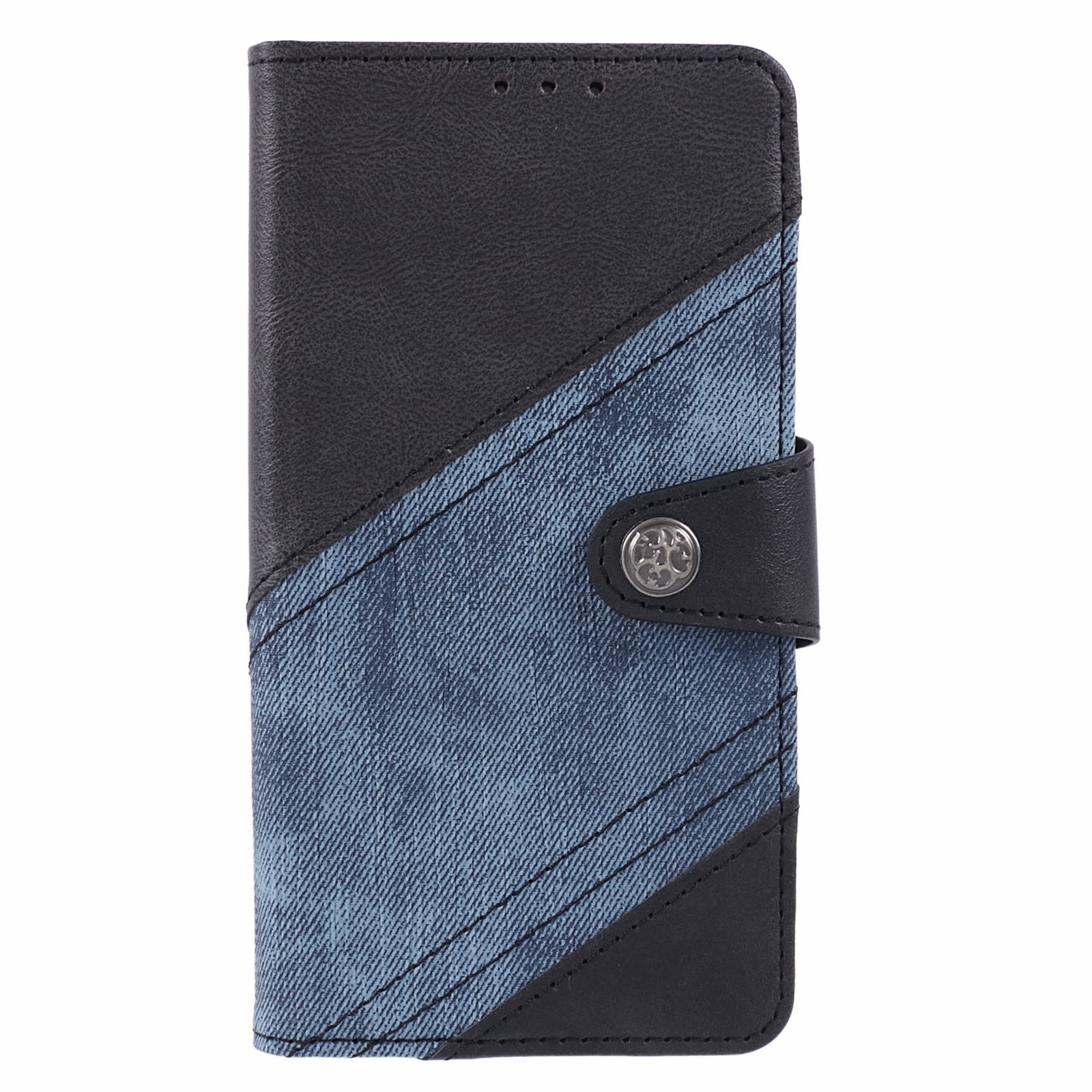 For Xiaomi Redmi 13C 4G / Poco C65 4G Phone Case Dustproof TPU+PU Leather Mobile Cover Shell Wallet - Black