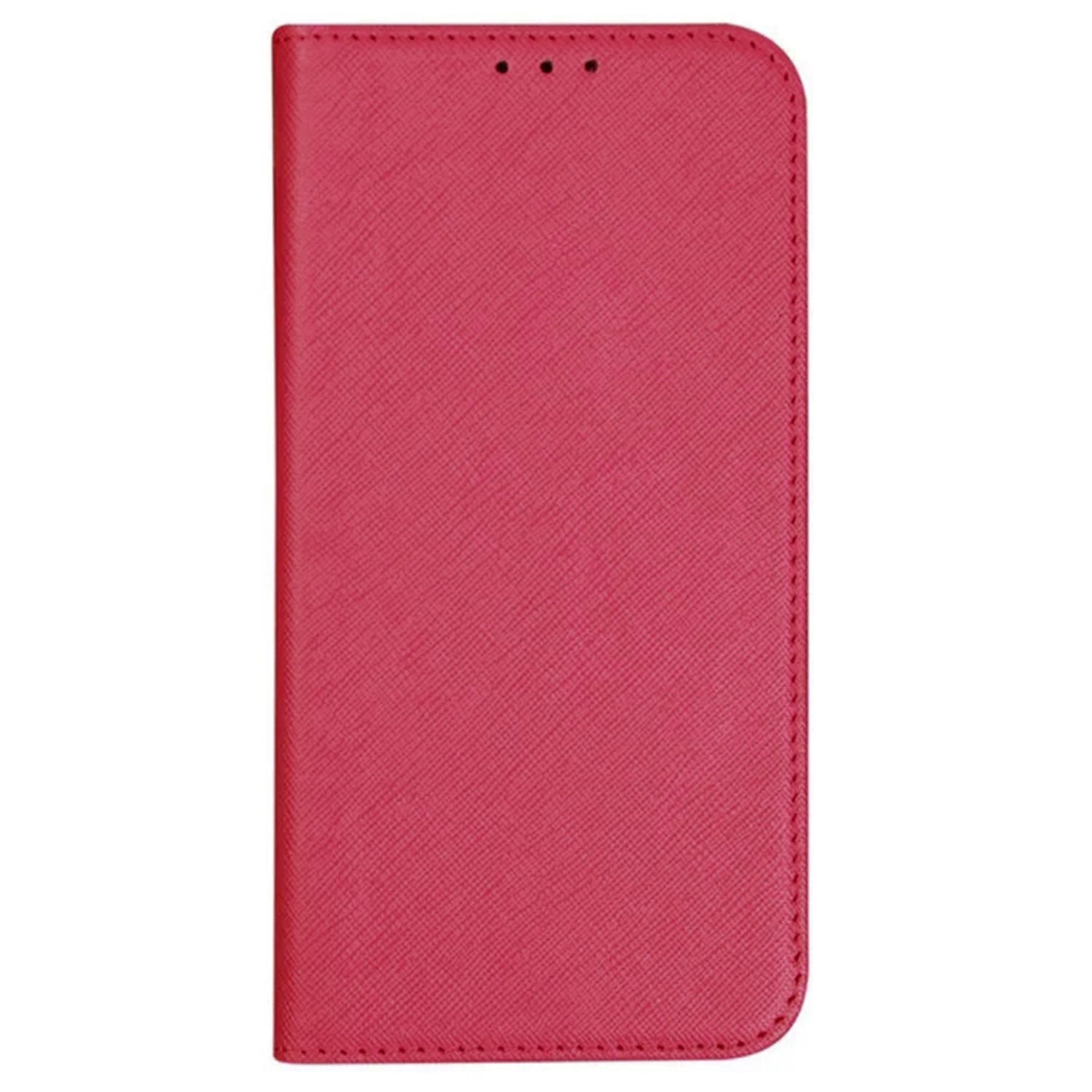 For Oppo A79 5G / A2 5G Cell Phone Case Support Stand Magnetic Auto Closing Shockproof Leather Cover - Pink