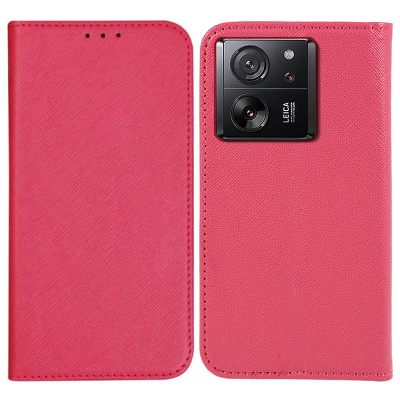 For Xiaomi 13T / 13T Pro / Redmi K60 Ultra Case PU Leather Wallet Support Stand Drop-proof Cover - Sky Blue