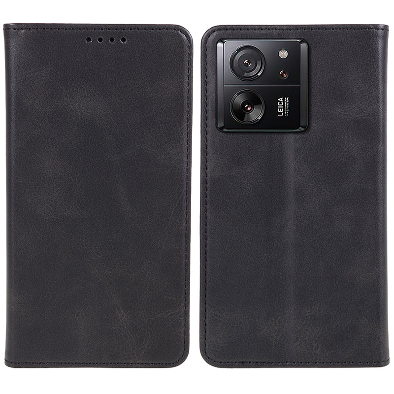 For Xiaomi 13T / 13T Pro / Redmi K60 Ultra Cell Phone Case PU Leather Shockproof Cover with Wallet - Rose Gold