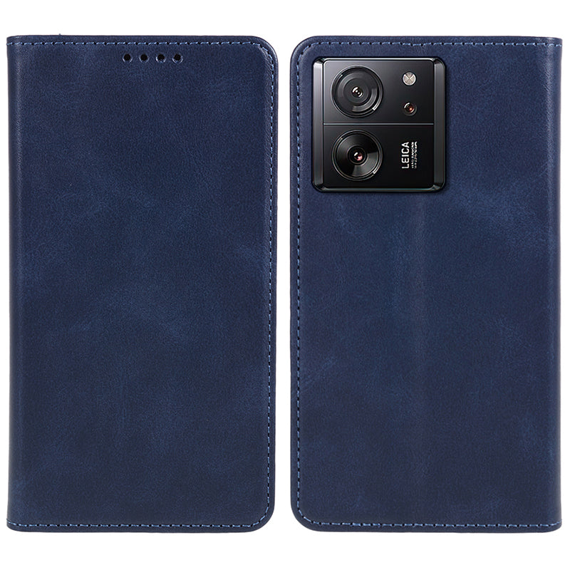 For Xiaomi 13T / 13T Pro / Redmi K60 Ultra Cell Phone Case PU Leather Shockproof Cover with Wallet - Rose Gold