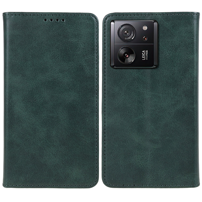 For Xiaomi 13T / 13T Pro / Redmi K60 Ultra Cell Phone Case PU Leather Shockproof Cover with Wallet - Rose Gold