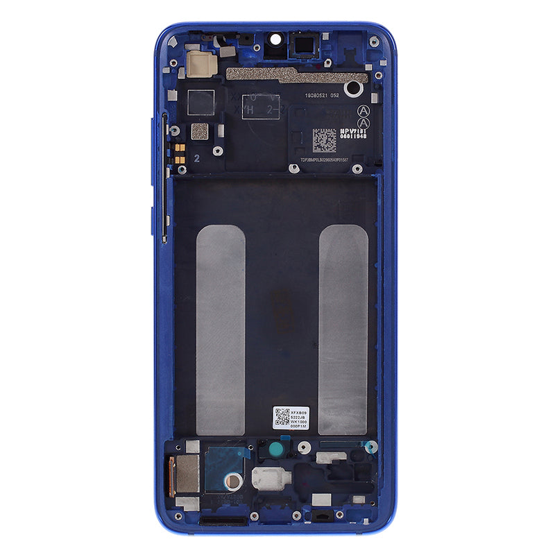For Xiaomi Mi CC9 / Mi 9 Lite Grade C LCD Screen and Digitizer Assembly + Frame Part (TFT Technology) (without Logo) - Blue