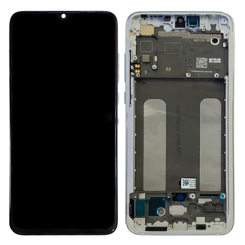 For Xiaomi Mi CC9 / Mi 9 Lite Grade C LCD Screen and Digitizer Assembly + Frame Part (TFT Technology) (without Logo) - Blue