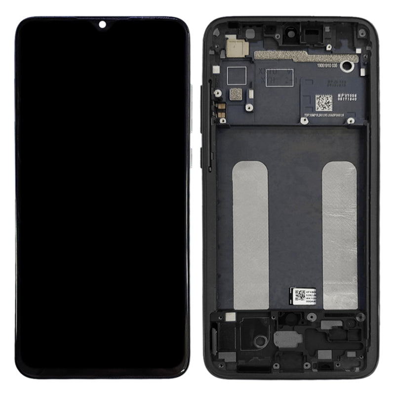 For Xiaomi Mi CC9 / Mi 9 Lite Grade C LCD Screen and Digitizer Assembly + Frame Part (TFT Technology) (without Logo) - Blue