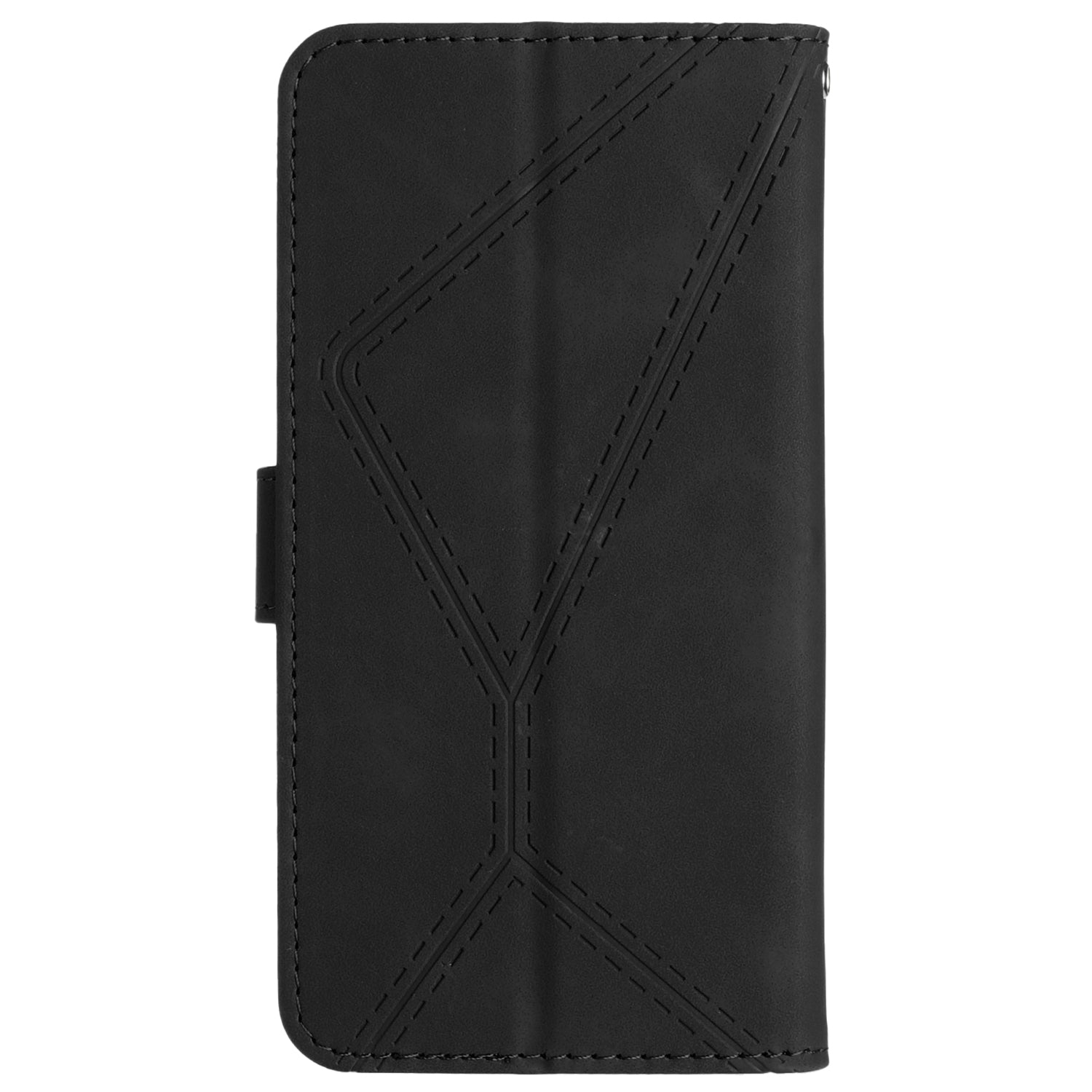 HT05 For Samsung Galaxy Xcover7 Flip Leather Case Phone Cover with Wallet - Black