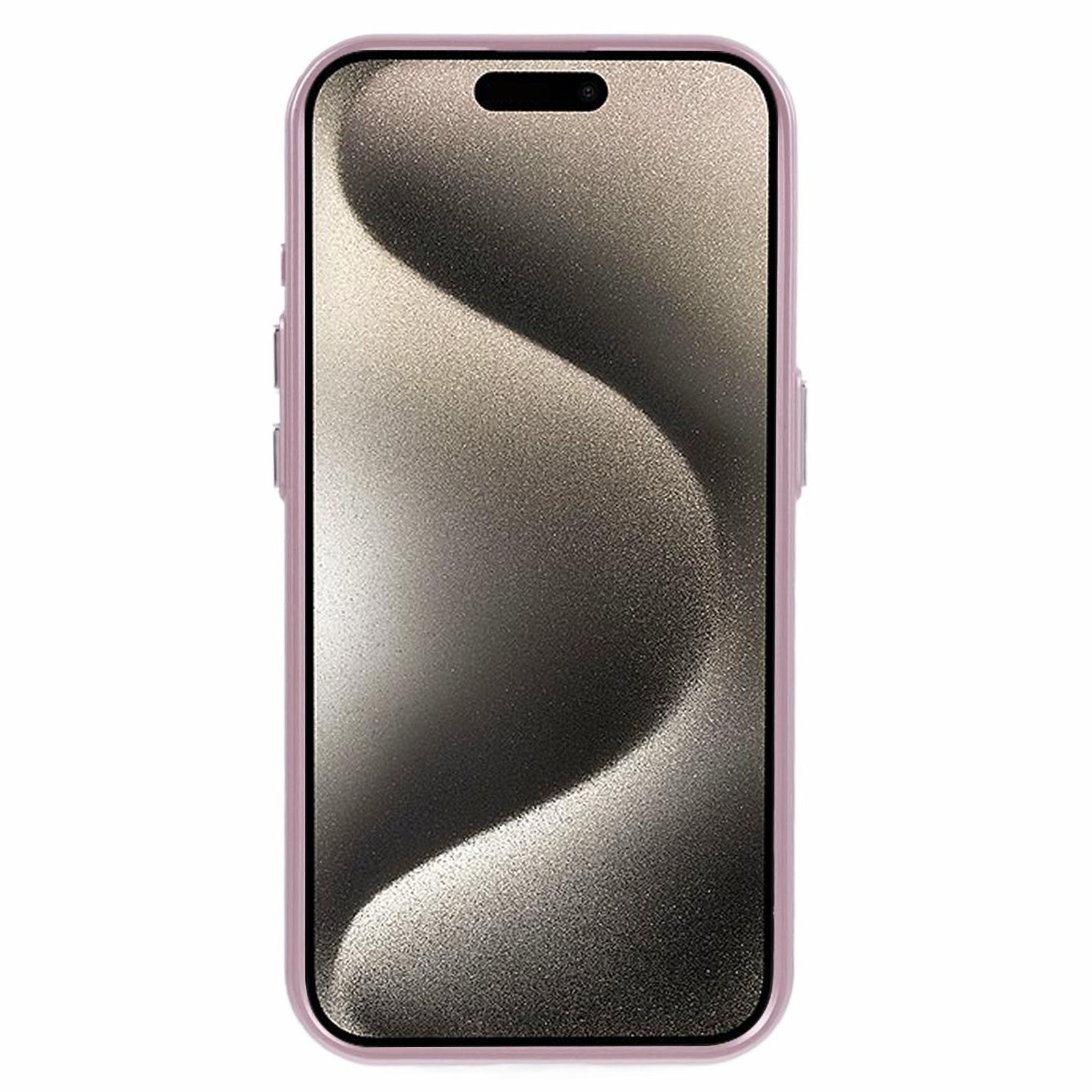 For iPhone 15 Pro Max Phone Case Compatible with MagSafe Shockproof Cover - Rose Gold