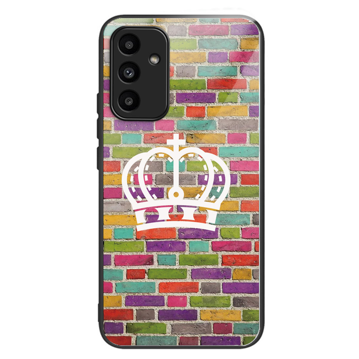 For Samsung Galaxy A15 4G / 5G Phone Case Tempered Glass Pattern Back Cover - Alchemical Marble