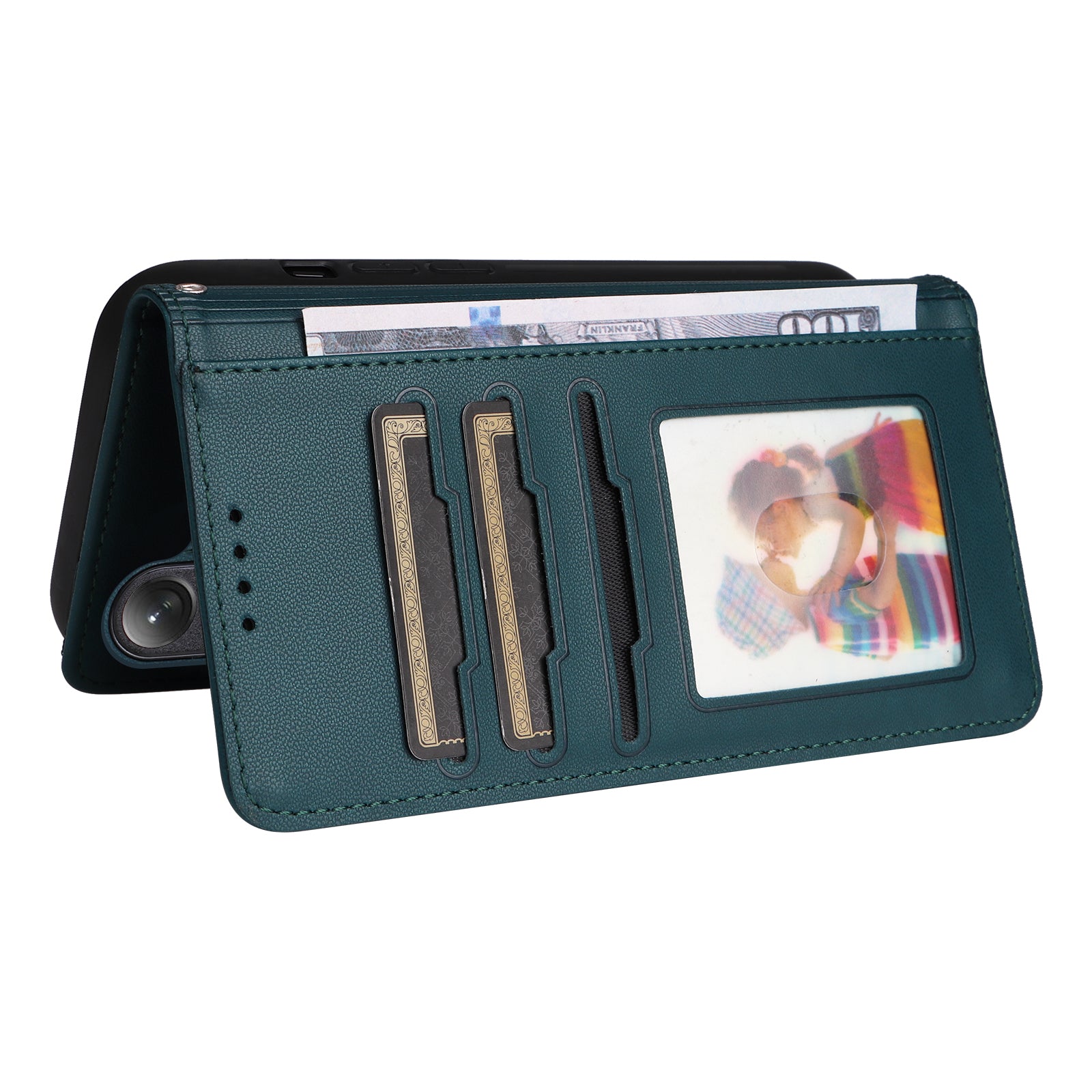BETOPNICE 005 For Samsung Galaxy S24+ Leather Case Phone Wallet Detachable 2-in-1 - Blue