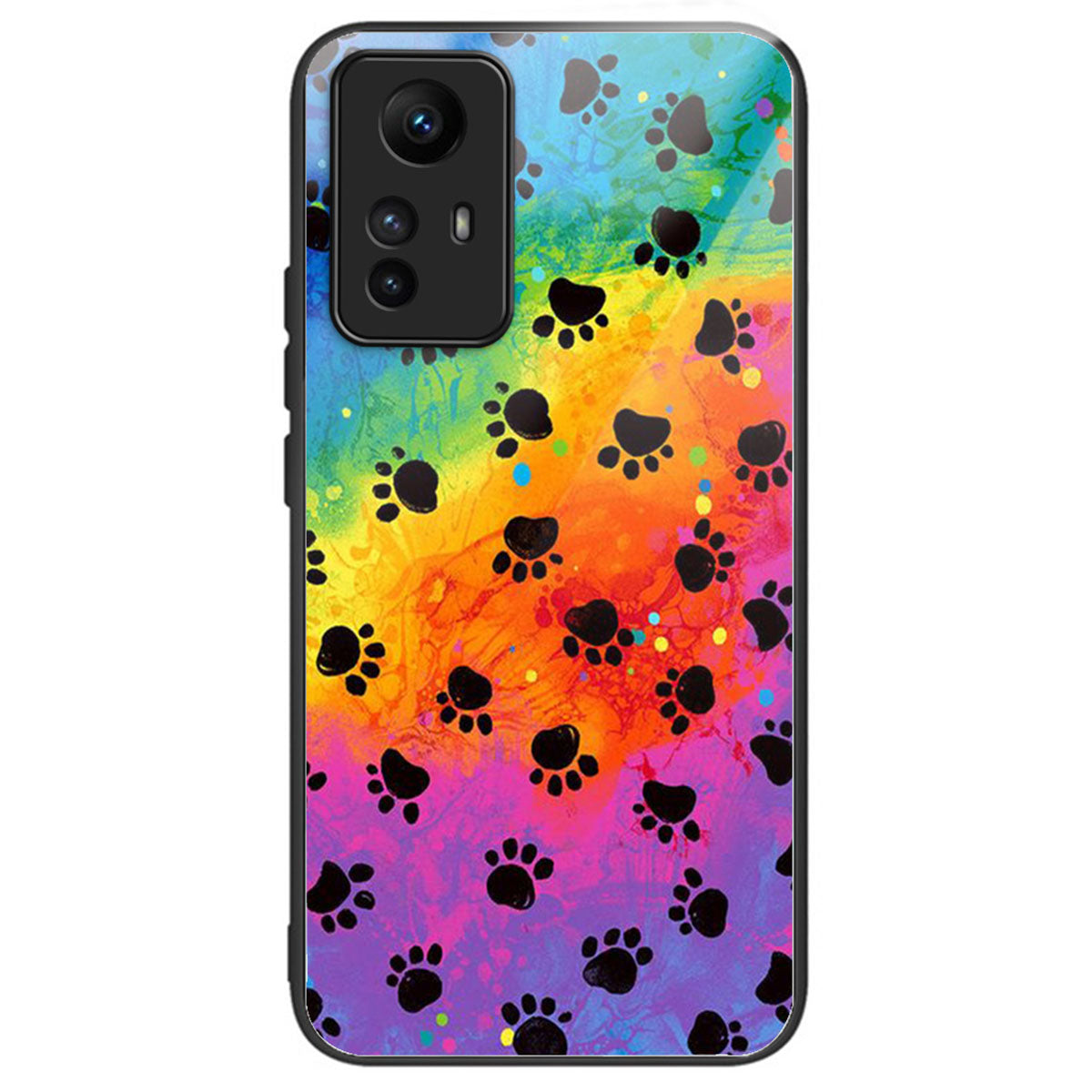 For Xiaomi Redmi Note 12S 4G Case Pattern Printing Protective Phone Cover - Footprint
