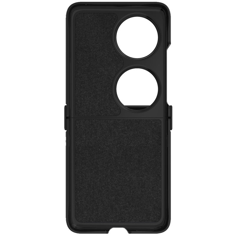 IMAK Ruiyi Series for Huawei Pocket 2 Phone Case Leather+PC Cover Carbon Fiber Texture