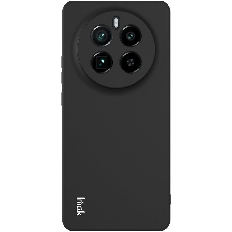 IMAK UC-4 Series for Realme GT5 Pro 5G TPU Case Protective Phone Cover Straight Edge - Black