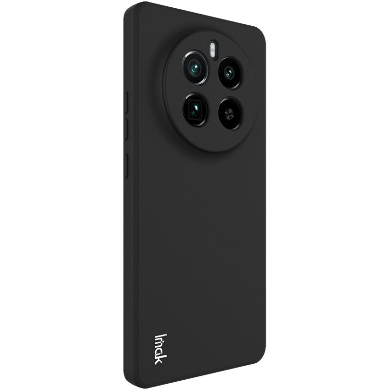 IMAK UC-4 Series for Realme GT5 Pro 5G TPU Case Protective Phone Cover Straight Edge - Black