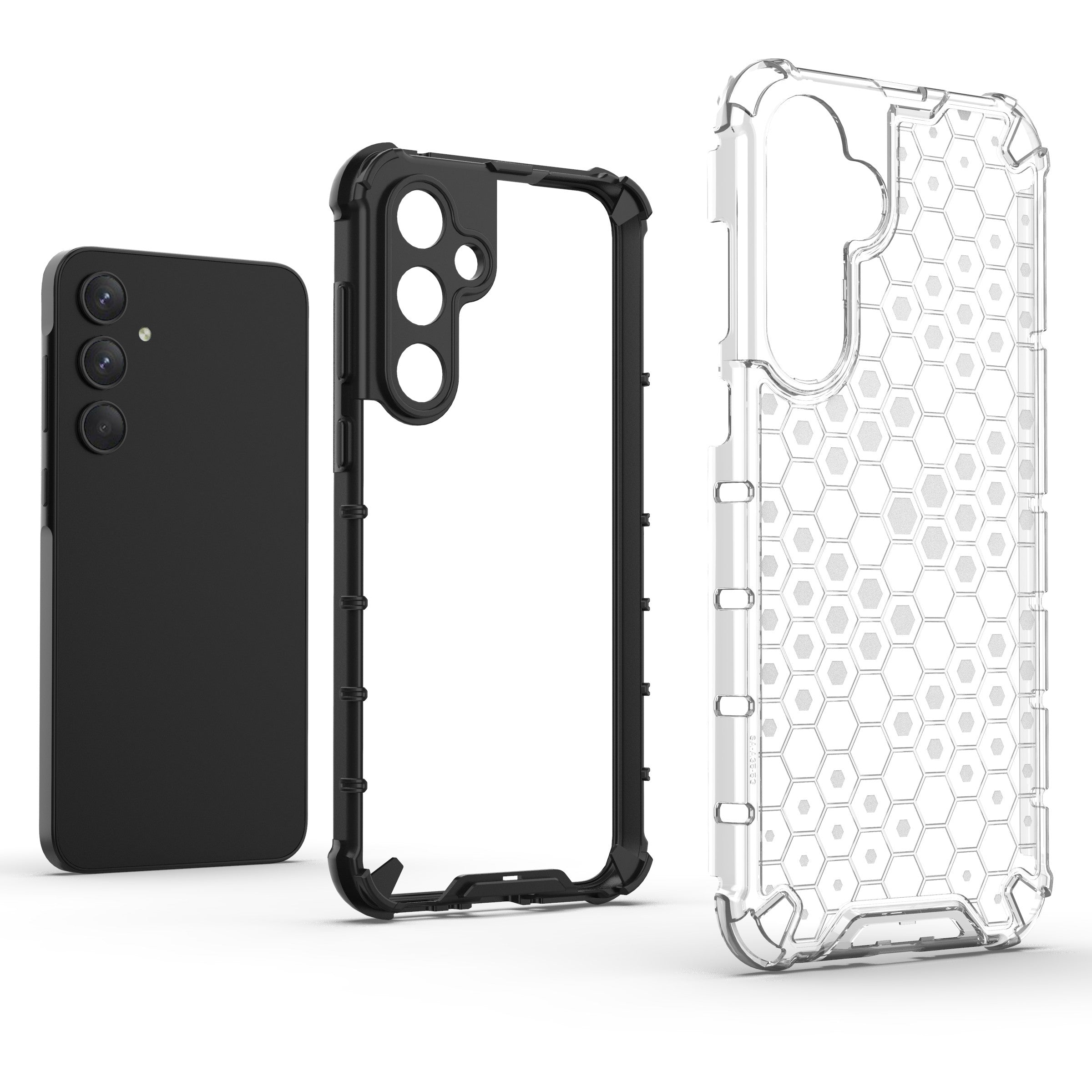 Phone Shell for Samsung Galaxy A35 5G Case Shockproof Mobile Phone Cover - Green