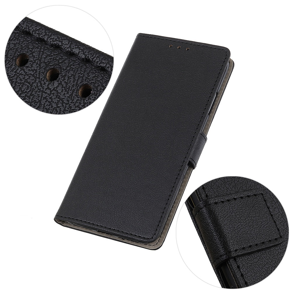 Phone Cover for Samsung Galaxy Xcover7 Case Anti-Scratch Wallet Stand Phone Shell - Black