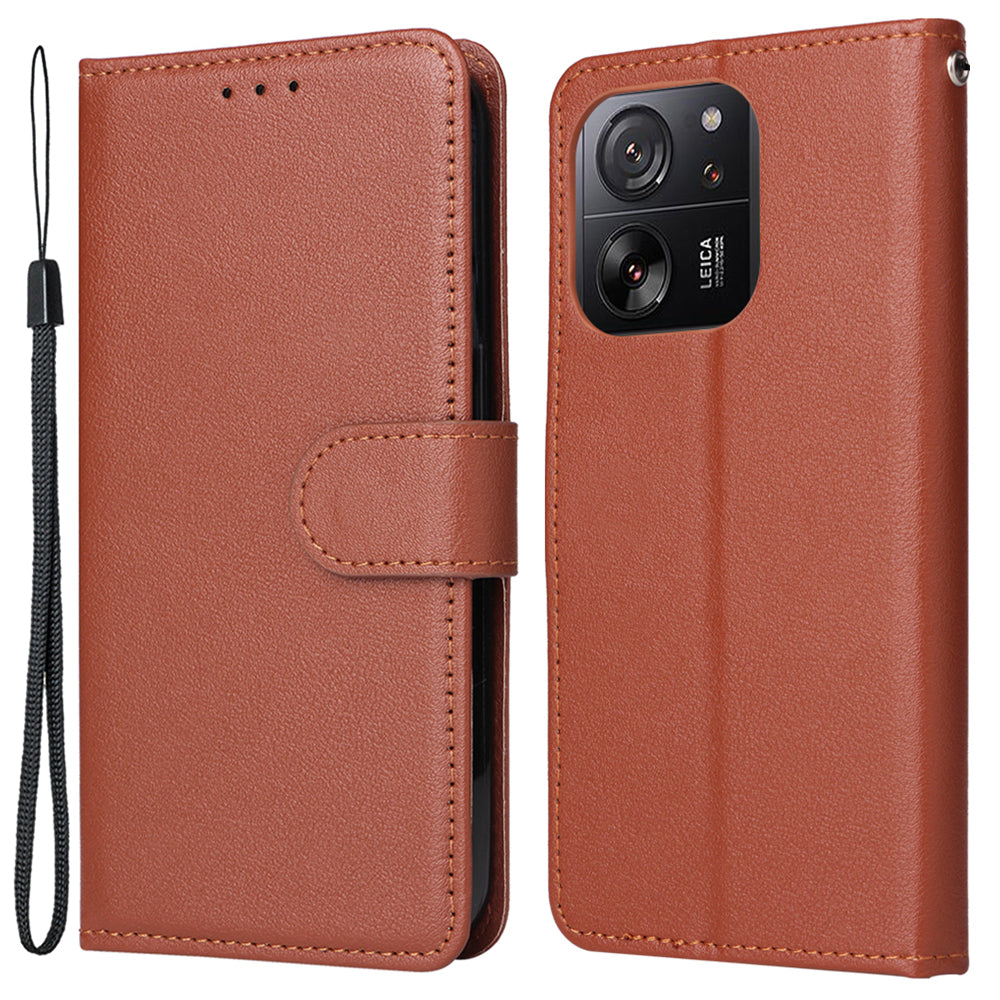 For Xiaomi 13T / 13T Pro / Redmi K60 Ultra Case Leather Wallet Phone Cover with Folding Stand