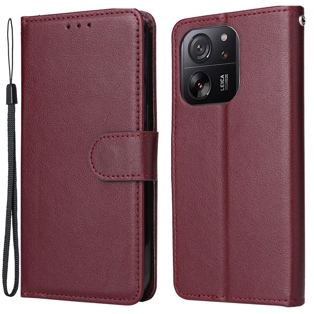 For Xiaomi 13T / 13T Pro / Redmi K60 Ultra Case Leather Wallet Phone Cover with Folding Stand