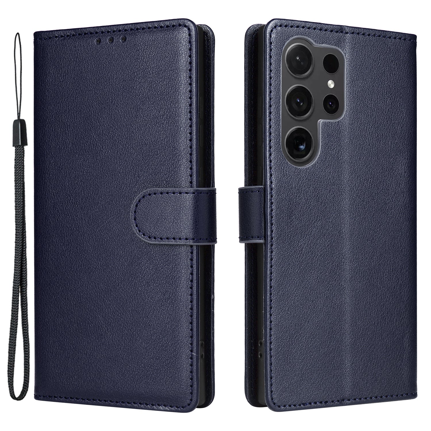 For Samsung Galaxy S24 Ultra Case Card Slots Wallet Leather Protective Phone Cover