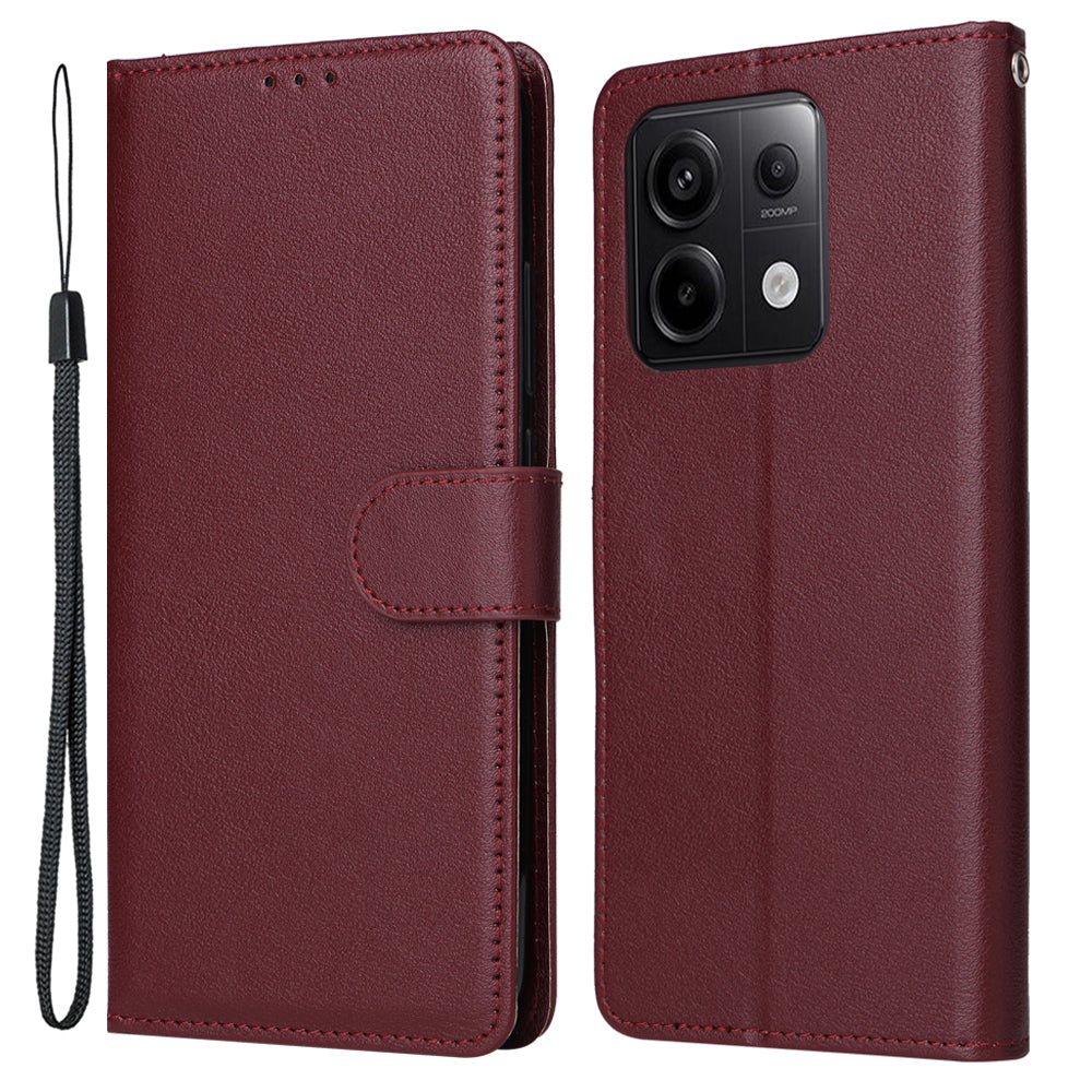 For Xiaomi Redmi Note 13 Pro 5G / Poco X6 5G Phone Case Wallet Stand Leather Cover