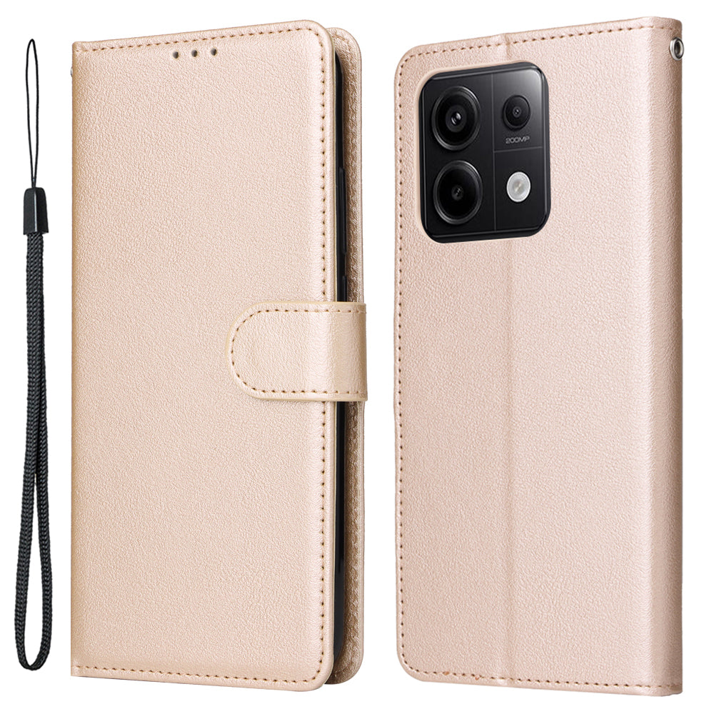 For Xiaomi Redmi Note 13 Pro 5G / Poco X6 5G Phone Case Wallet Stand Leather Cover