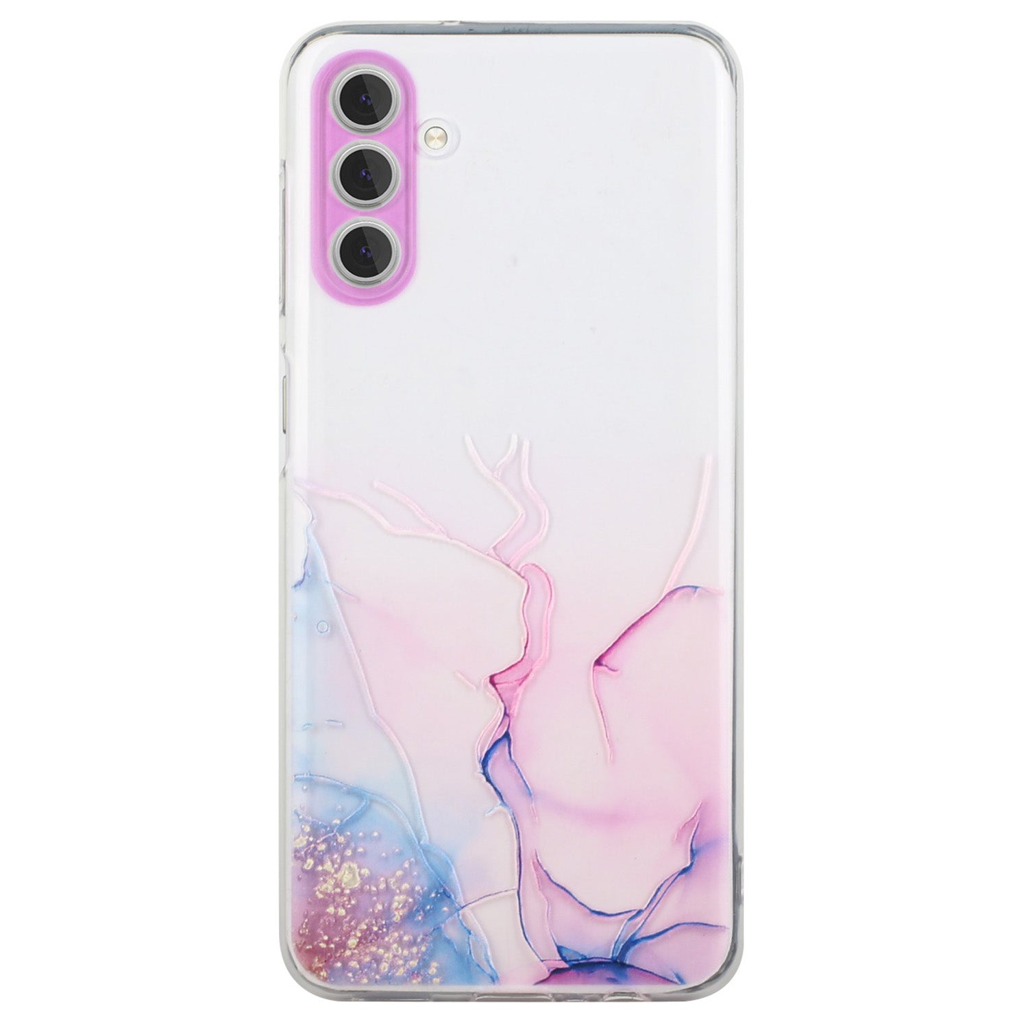 For Samsung Galaxy A35 5G Case TPU Marble Pattern Phone Back Shell