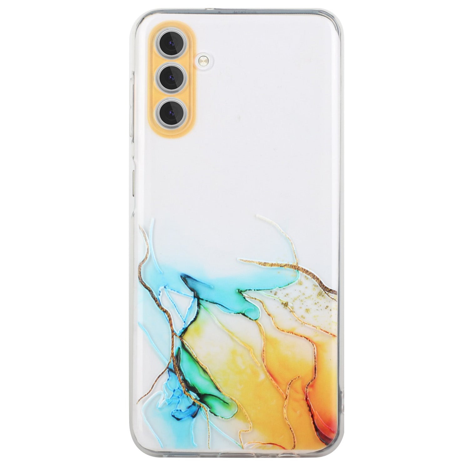 For Samsung Galaxy A35 5G Case TPU Marble Pattern Phone Back Shell