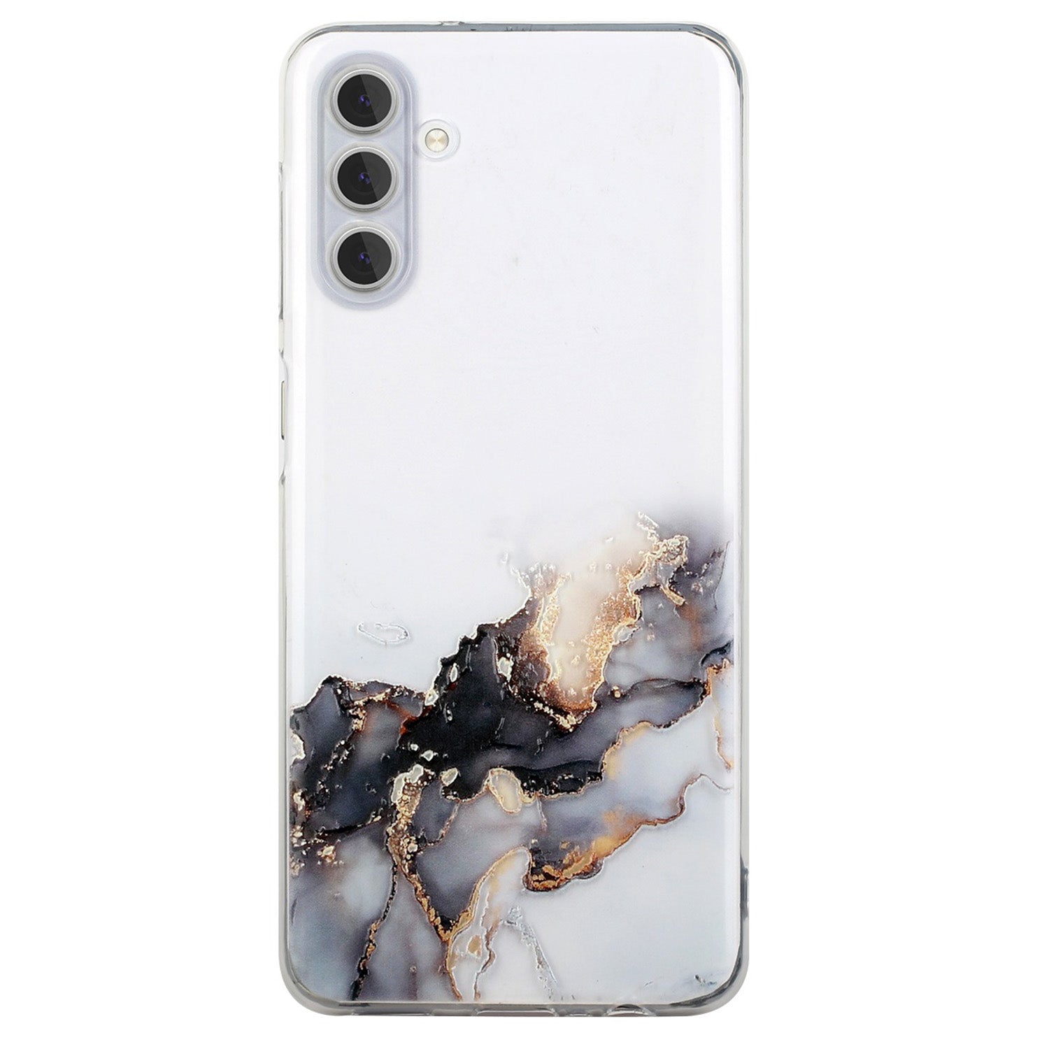 For Samsung Galaxy A25 5G (Global) (161.0 x 76.5 x 8.3mm) Case Anti-fall TPU Marble Pattern Phone Cover