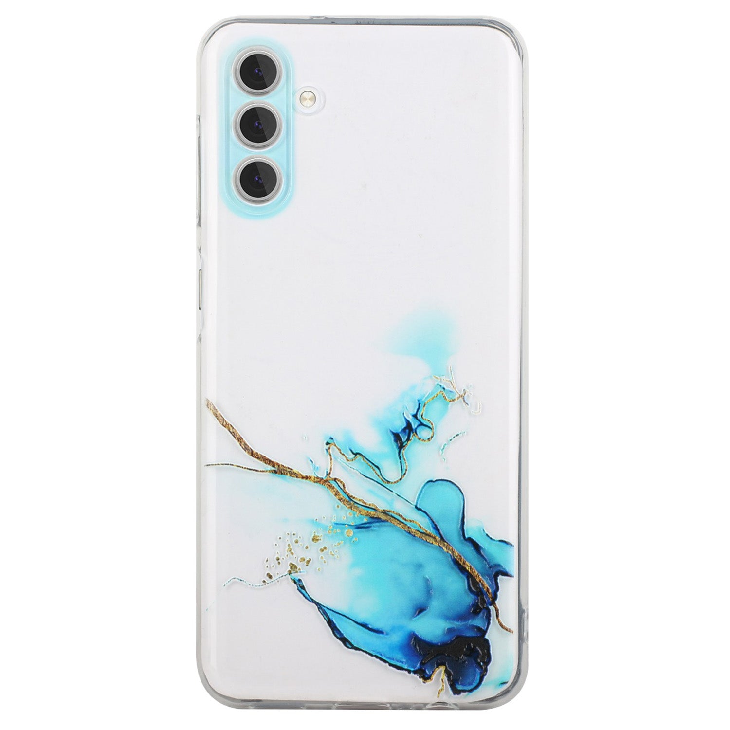 For Samsung Galaxy A25 5G (Global) (161.0 x 76.5 x 8.3mm) Case Anti-fall TPU Marble Pattern Phone Cover