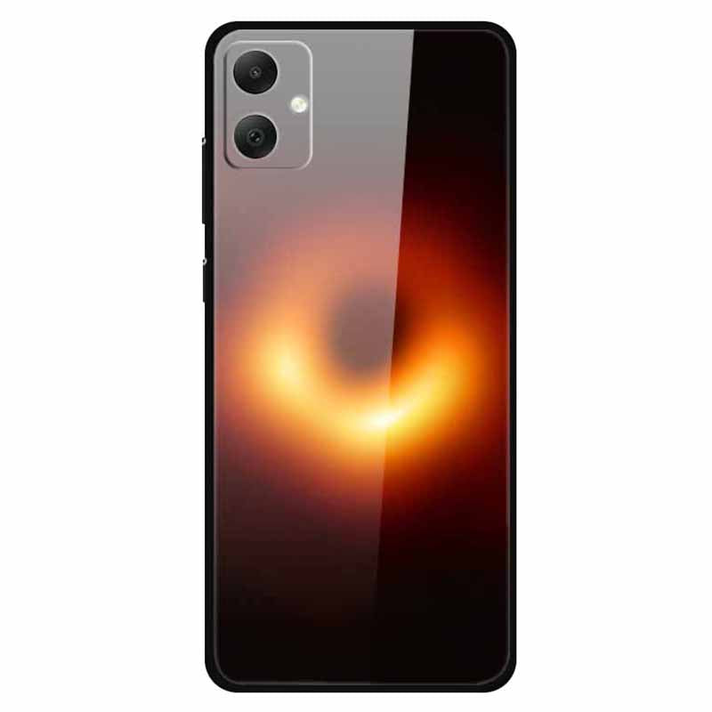 For Samsung Galaxy A05 4G Case PC+Tempered Glass+TPU Bump Proof Phone Cover