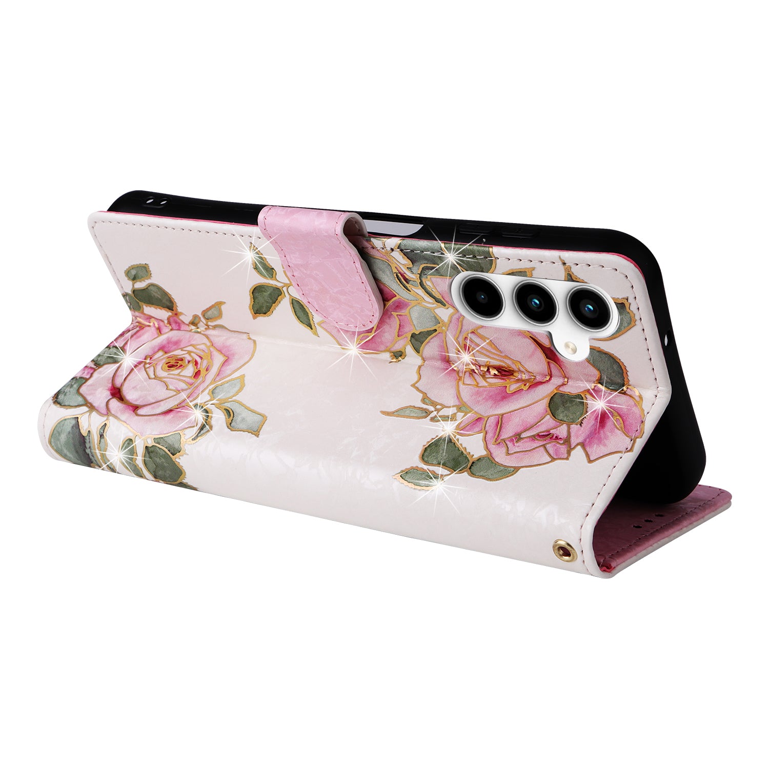 For Samsung Galaxy A35 5G Leather Case RFID Blocking Card Slots Phone Cover