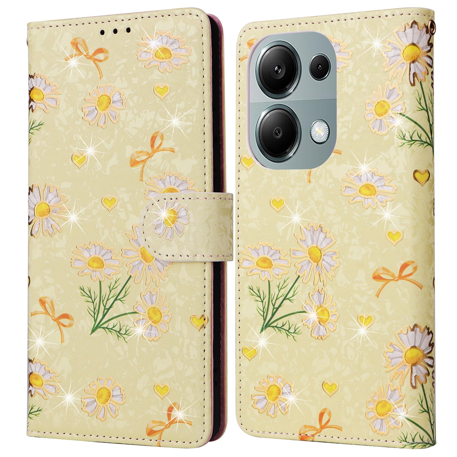 For Xiaomi Redmi Note 13 Pro 4G / Poco M6 Pro 4G Phone Case RFID Blocking Wallet Leather Cover
