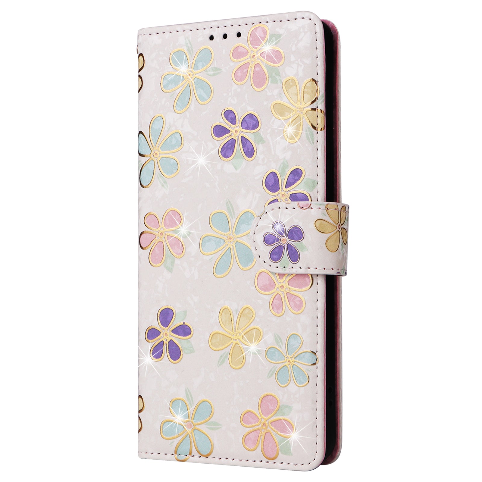 For Xiaomi Redmi Note 13 Pro 5G / Poco X6 5G Case Lacquered Flower Leather Wallet Phone Cover