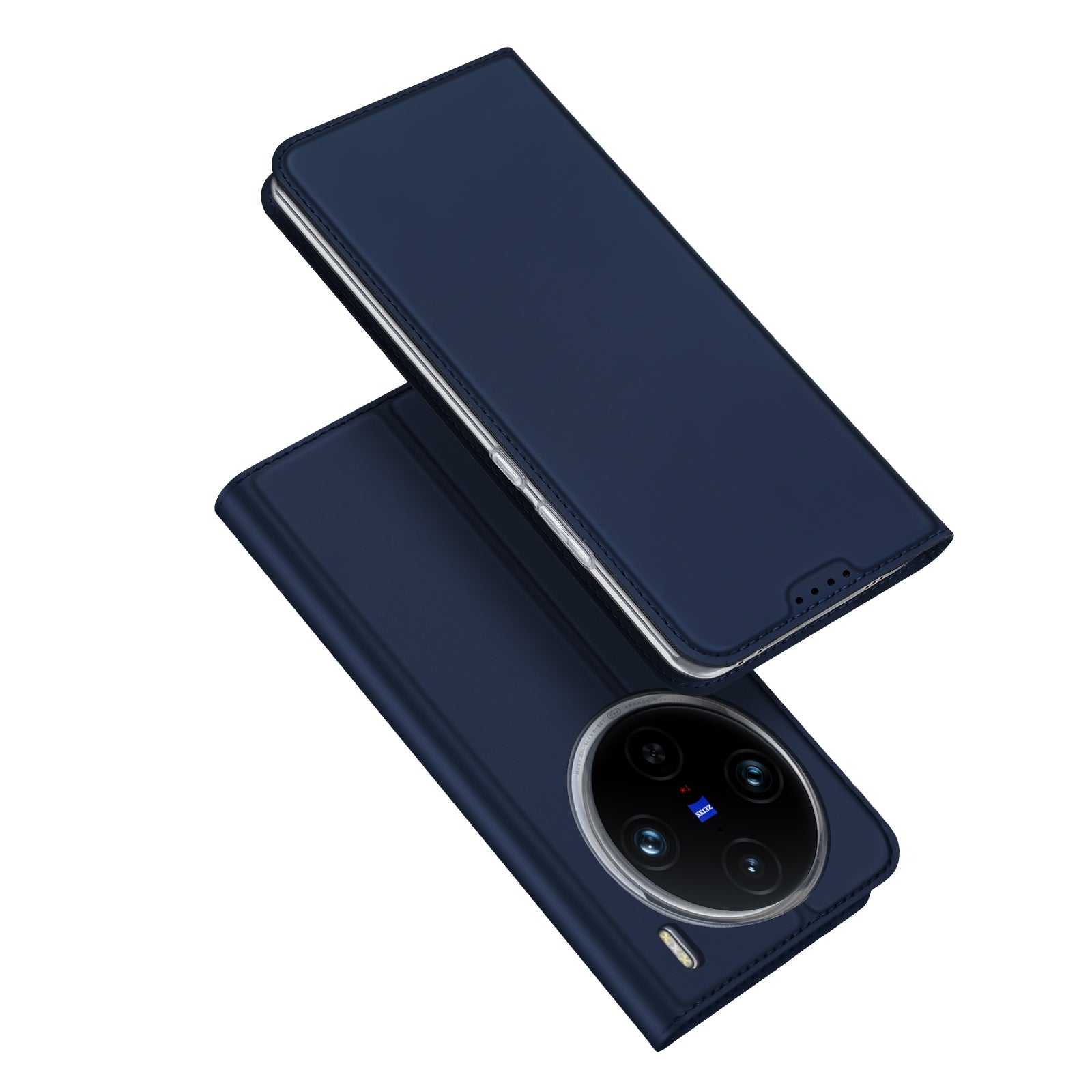 DUX DUCIS Skin Pro Series For vivo X100 Pro 5G Case Leather Flip Phone Cover with Card Holder