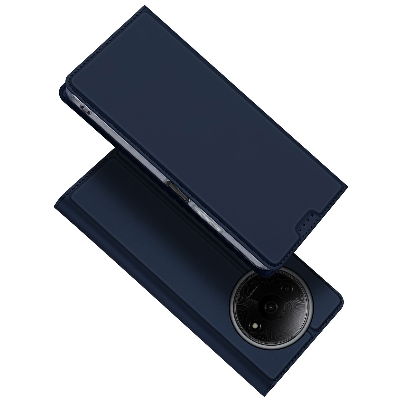 DUX DUCIS Skin Pro Series For Xiaomi Redmi A3 / Poco C61 4G Case Card Slot Leather Flip Phone Cover