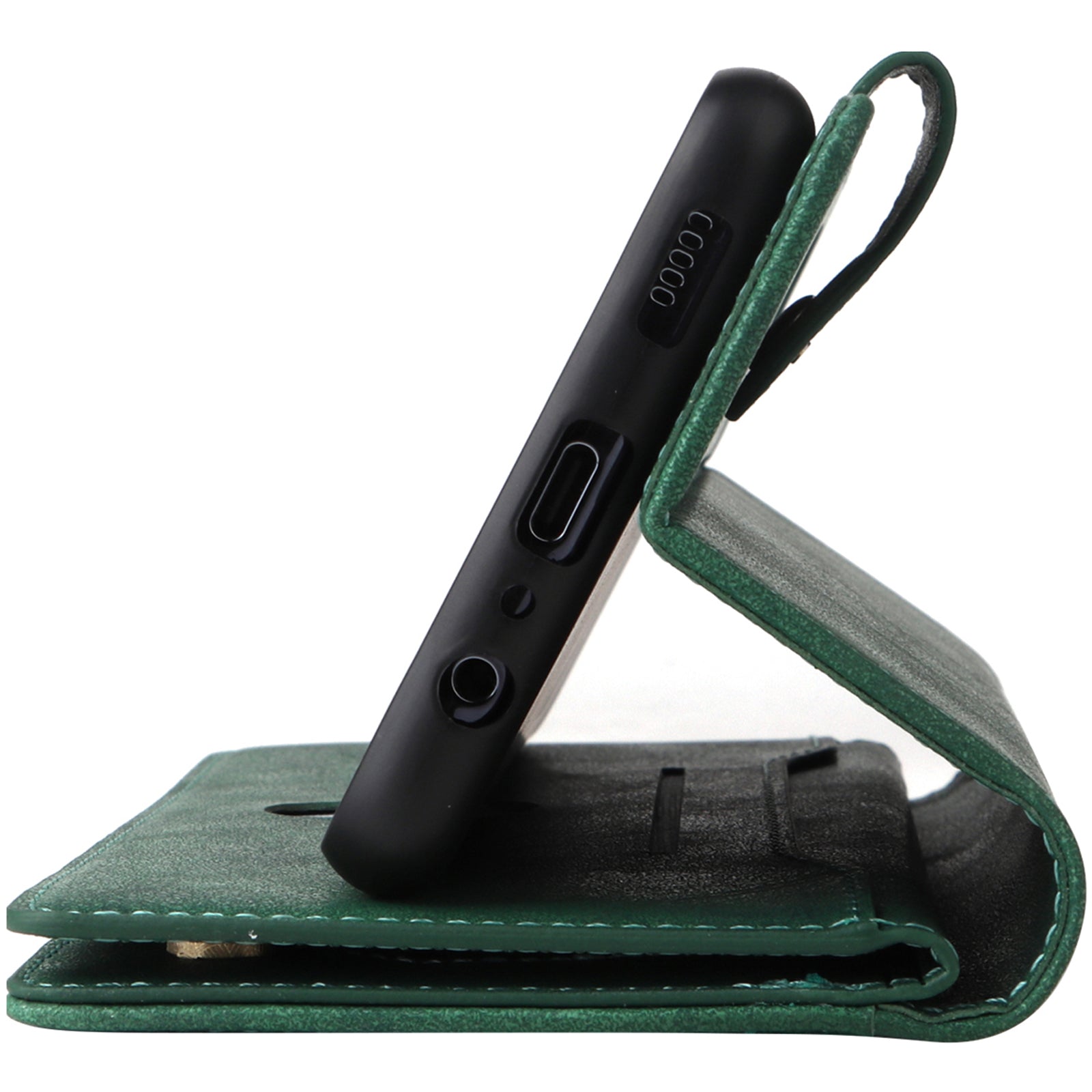 For Samsung Galaxy A25 5G (Global) (161.0 x 76.5 x 8.3mm) Case Rivet Decor Leather Cell Phone Cover