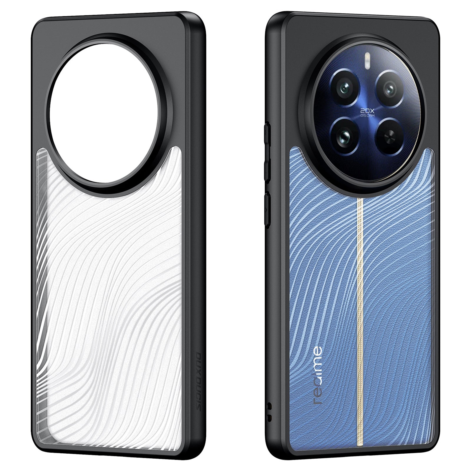 DUX DUCIS Aimo Series For Realme 12 Pro 5G / 12 Pro+ 5G / P1 Pro 5G Matte Case PC + TPU Cover (REACH Certification)