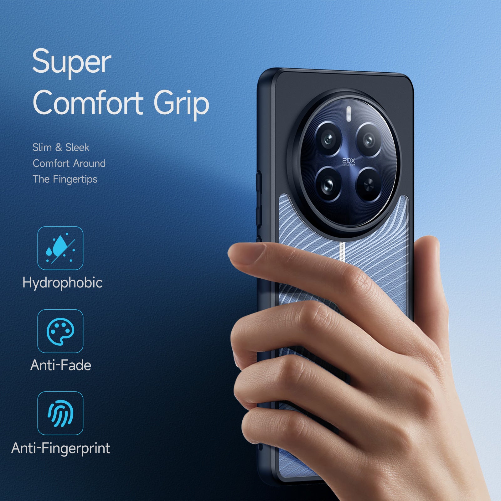 DUX DUCIS Aimo Series For Realme 12 Pro 5G / 12 Pro+ 5G / P1 Pro 5G Matte Case PC + TPU Cover (REACH Certification)