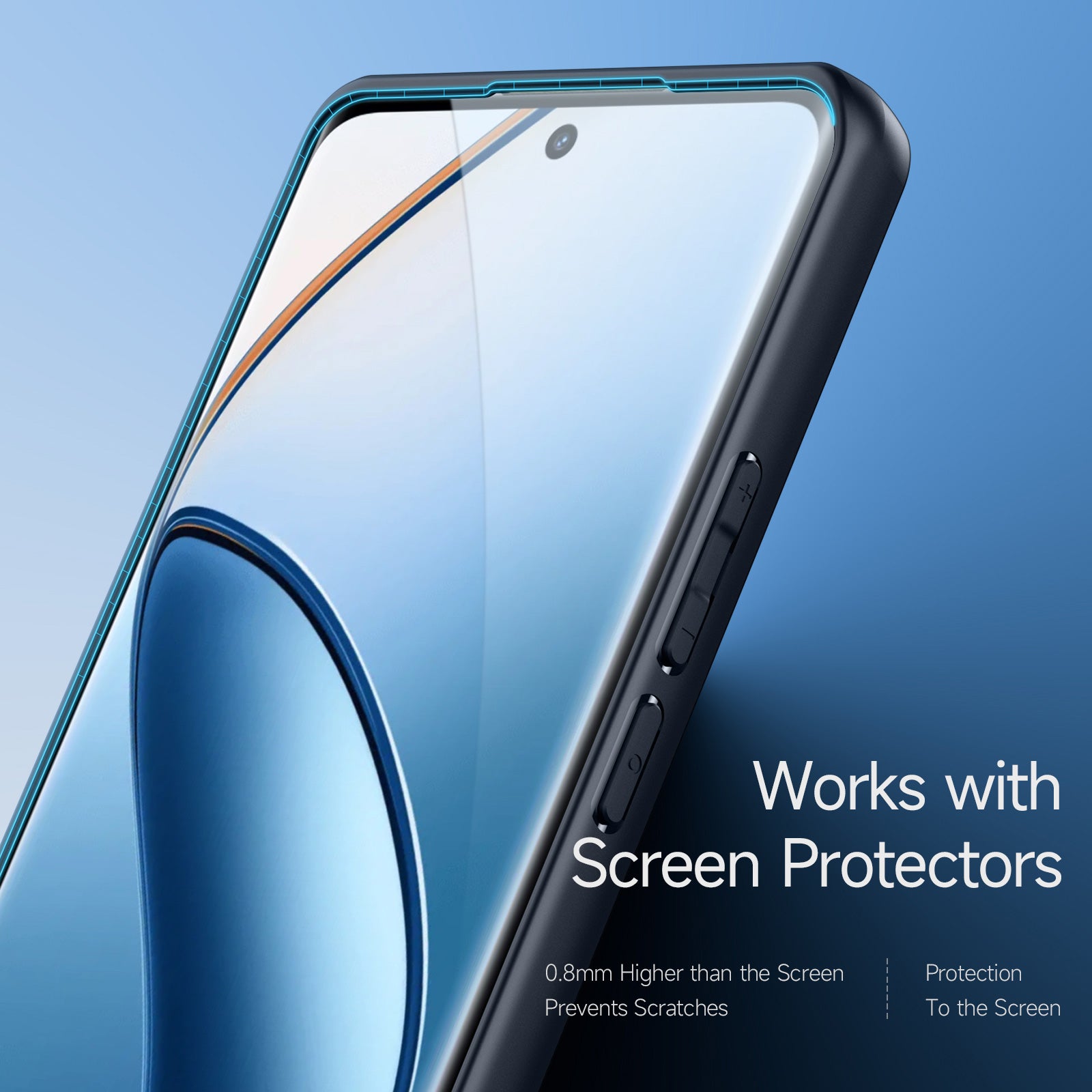 DUX DUCIS Aimo Series For Realme 12 Pro 5G / 12 Pro+ 5G / P1 Pro 5G Matte Case PC + TPU Cover (REACH Certification)
