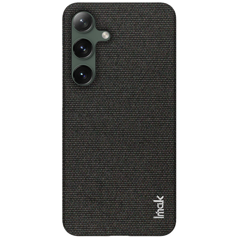 IMAK Ruiyi Series for Samsung Galaxy S24 Case Leather+PC Cloth Texture Shockproof Phone Cover