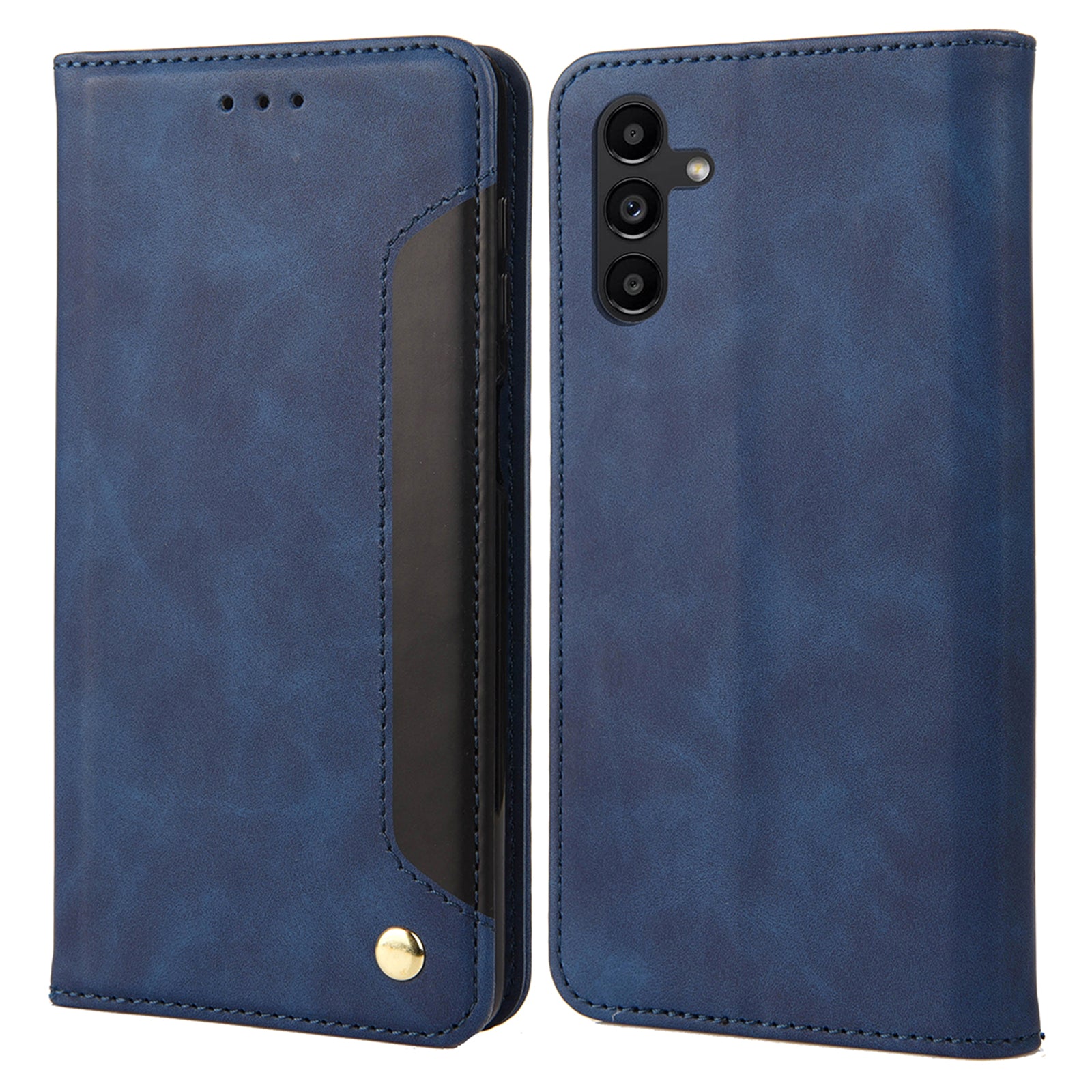 For Samsung Galaxy A15 5G Case Flip Stand Leather Skin-touch Phone Cover