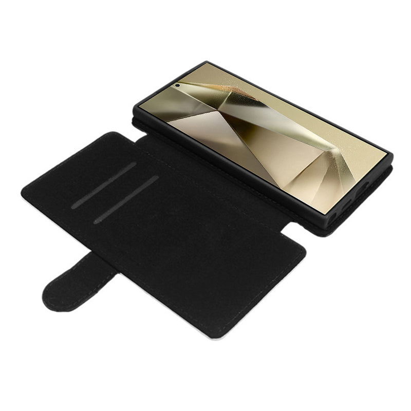 For Samsung Galaxy S24 Ultra Printable Case PU Leather DIY Heat Press Phone Cover