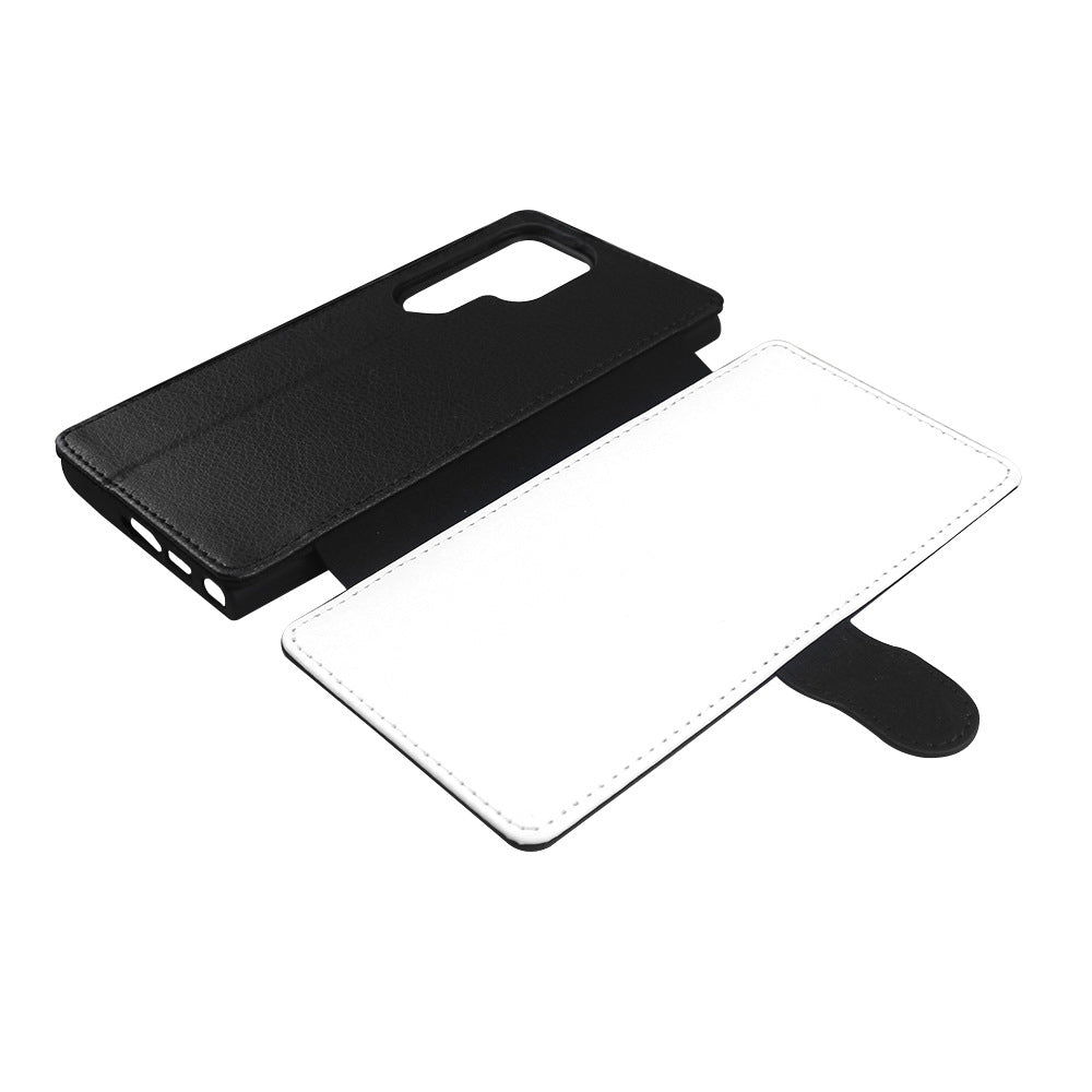 For Samsung Galaxy S23 Ultra Case DIY Blank Printable Heat Press PU Leather Phone Cover