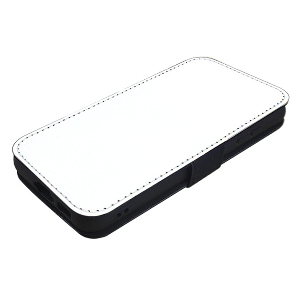 For Samsung Galaxy S23+ Sublimation Blank Case PU Leather Card Holder Phone Cover