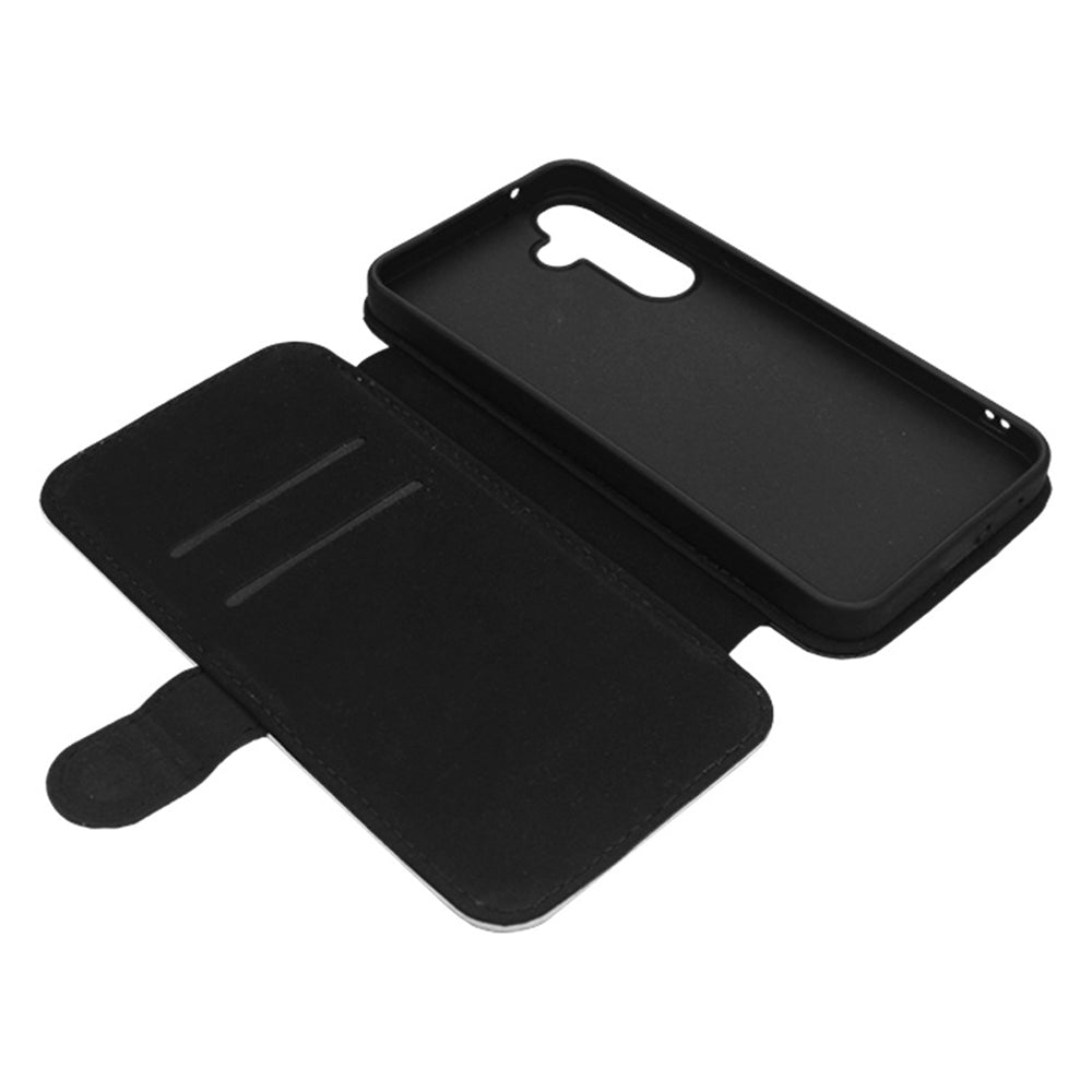 For Samsung Galaxy A55 5G PU Leather Case DIY Heat Press Phone Protector