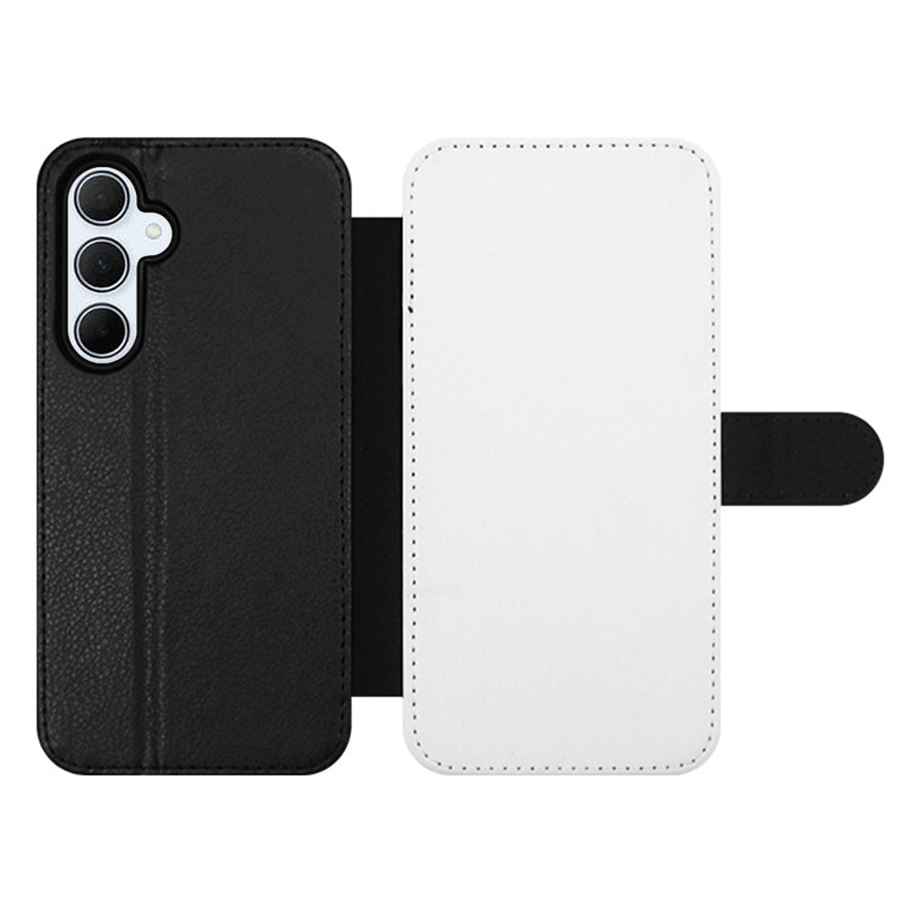 For Samsung Galaxy A35 5G Case Leather DIY Heat Press Smart Phone Cover with Card Holder