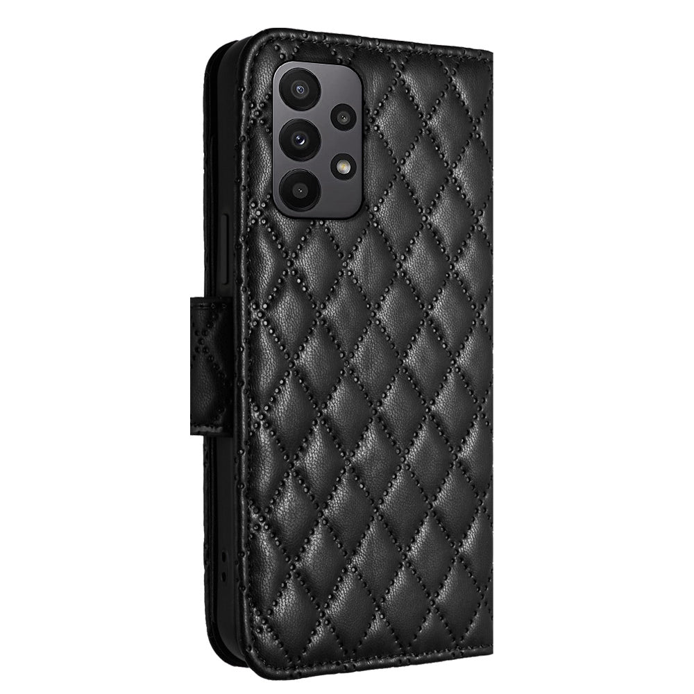 YB Imprinting Series-8 for Samsung Galaxy A33 5G Case 7 Card Slots Leather Phone Cases