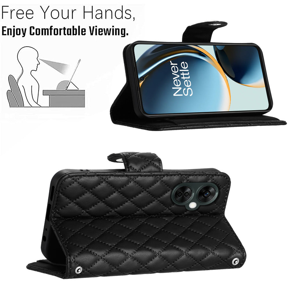 YB Imprinting Series-8 for OnePlus Nord CE 3 Lite 5G / Nord N30 5G / Oppo K11x 5G Leather Case Wallet Cover