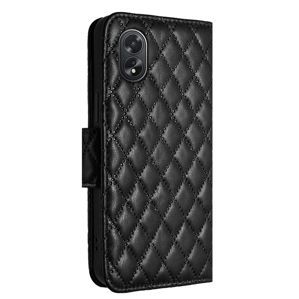 YB Imprinting Series-8 for Oppo A38 4G / A18 4G Case with 7 Card Slots Leather Wallet Phone Cover